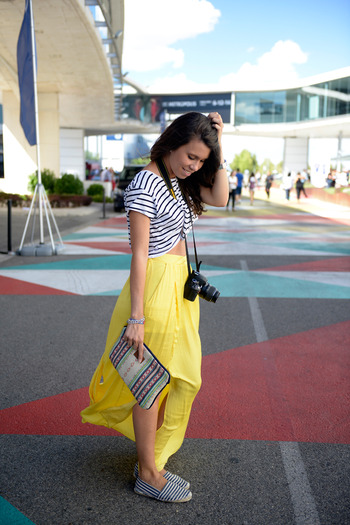 Esta última foto me la hicieron las chicas de Elle para la sección de Street Style y tengo que reconocer que me encanta.