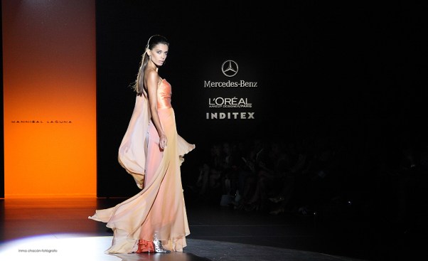 Edición Septiembre 2014 de Mercedes-Benz Fashion Week Madrid. Desfile HANNIBAL LAGUNA Colección . Fotografía de INMA CHACÓN 